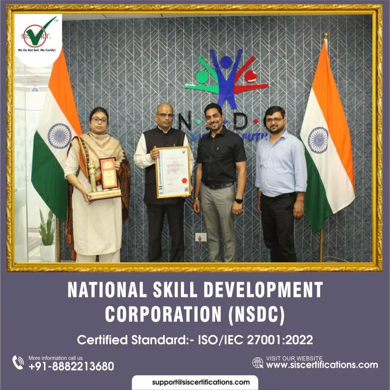 Appreciation letter - Nsdc